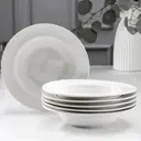 Блюдо сервировочное 6 шт Wilmax England 23x23 см фарфор цвет белый