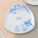 Блюдо сервировочное Dolce Ceramo Милый Дом 15x2 см керамика цвет разноцветный