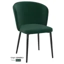 Кухонный стул Milavio Оникс 32Ч 83x49x48 см ткань цвет темно-зеленый
