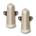 Угол наружный с крепежом для плинтуса Deconika 213 Дуб северный 70 мм