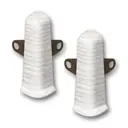 Угол наружный с крепежом для плинтуса Deconika 265 Клен патина 70 мм