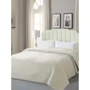 Покрывало Romance стежка 125723, 150x200 см, велюр, цвет молочно-белый