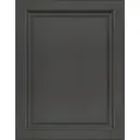 Фасад со стеклом Мегион 39.7x102.1 см Delinia ID МДФ цвет тёмно-серый