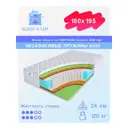 Матрас Sleep A Lot Bertrann Goodrich S500 high 180x195 см независимый пружинный блок, двуспальный, ортопедический, кокосовый