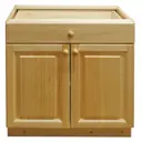Напольный шкаф Дом мебели из сосны Весури 80x85x50 см сосна цвет бежевый