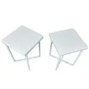 Комплект табуретов 2 шт Solarius 202-10011-2 35x46x35 см дерево цвет белый