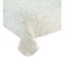 Скатерть из коллекции Лён с бейкой Т-591/15 110, прямоугольная, 110x130 см, цвет серый/светло-серый