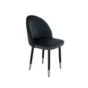 Кухонный стул Bascor Bm-gr-chs 80x45x48 см велюр цвет графитовый серый