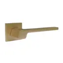 Ручка раздельная Trodos 809E11 квадрат 03 золото матовый