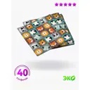 Салфетки бумажные Nd Play трехслойные Хэппи Зоо 33x33 см 40 шт