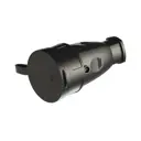 Розетка Svet SV0303-0005 с заземлением 220-230 В 16 A цвет черный