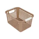 Корзина Bora 22.3x12.5x25.8 см пластик цвет коричневый