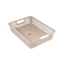 Корзина Bora 25.4x8.3x35.8 см пластик цвет коричневый