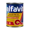 Эмаль Новоколор Alfavit Альфа ПФ-115 салатовая глянцевая 0.9 кг