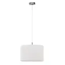 Светильник подвесной ESCADA 1139/1S White 1 лампа 3 м² цвет серебряный