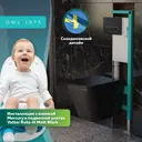 Комплект инсталляция с унитазом Owl 1975 OWLINST.OWLT190404.05MBM цвет черный