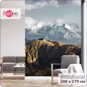 Фотообои флизелиновые Bartonwall 2x270 см Природа: Горы
