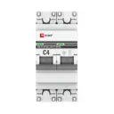 Автоматический выключатель Ekf PROxima ВА 47-63 2P C4 А 6 кА mcb4763-DC-2-04C-pro