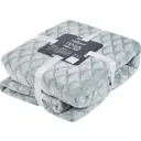 Плед Aglae 180x200 см фланель цвет серый