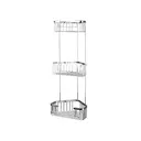 Полка для ванной комнаты Frap F351-2 259388 нержавеющая сталь 23x21.5 см