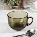Блюдо сервировочное Ca Del Vetro Gigantesca 2991461 15x15 см стекло цвет коричневый