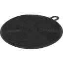 Губка силиконовая круглая Deinia 11x11 см цвет серый