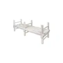 Стеллаж Эскар С-132 20x140x13.5 см нагрузка до 200 кг ПВХ цвет белый