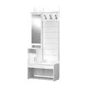 Комплект мебели Ивару Ольга-Милк 1 80x200x35 см ЛДСП цвет белый