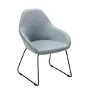Кресло R-home Kent 58.5x84x59.5 см цвет серый