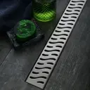 Трап для душа Veconi V750HS комбинированный затвор 63x750 мм пластик и металл