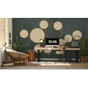 Фотообои флизелиновые Luxury walls 500x270 см Абстракция Круги Бетон