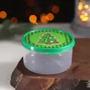 Контейнер для пищевых продуктов Доляна 0.3 л пластик цвет зеленый