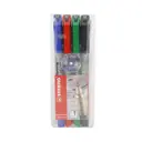 Маркер-ручка перманентный STABILO Write-4-all 146_4, 4 шт