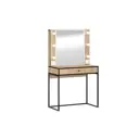 Туалетный столик Ивару Берген 80x140x45 см цвет дуб золотой