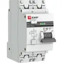 Дифференциальный автомат Ekf PROxima АД-32 1P C16 А 30 мА 6 кА C DA32-6-16-30-ac-pro