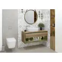 Плитка Alma ceramica GFU04RIC07R 60х60см 1.8 м² цвет белый, цена за упаковку