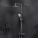 Душевой комплект с верхним душем и термостатом для душа AM.PM MOXIEM400