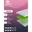 Топпер SkySleep Energy на диван 140x220 см, беспружинный, для дивана, жесткость: средняя, полутораспальный, ортопедический
