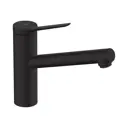 Смеситель для кухни однорычажный Hansgrohe 74802670 излив 15 см цвет черный матовый