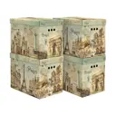 Короб Valiant TR-PR-BC-4M 28x32x38 см картон цвет бежевый