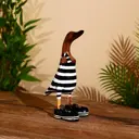 Интерьерный сувенир "Утка в чёрном купальнике" высота 27 см