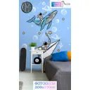 Фотообои флизелиновые Luxury walls 200x270 см Космос AM27702B