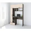 Стол Тэкс Квартет-11 132x185x60 см ЛДСП цвет венге/дуб сонома