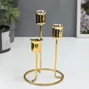 Подсвечник Simaland Восхождение золото 16x9x9 см