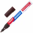 Маркер-краска лаковый EXTRA paint marker 4 мм. коричневый BRAUBERG. 151987