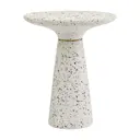 Кофейный столик круглый Bergenson bjorn 45x45x55 см белый