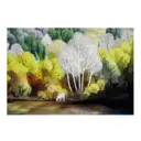 Фотофон полиэстер "Осенний лес" 70x100 см