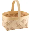 Корзина для фруктов 5 л 18x28.50x26 см береза цвет светло-бежевый