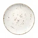 Тарелка 17 см Bonna Grain 4 предмета 4 персоны фарфор цвет белый