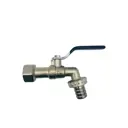 Кран садовый TIM DE1224F со штуцером усиленный 1/2'' внутренняя резьба